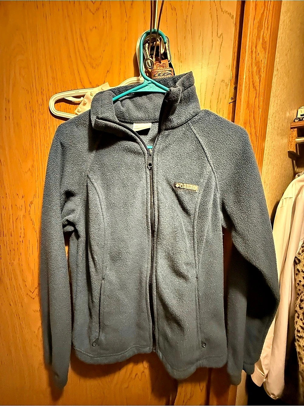 Columbia Benton Springs Full Zip Fleece Jacket Gray